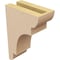 Ekena Millwork 3"W x 6"D x 9"H Classic New Brighton Rough Cedar Woodgrain TimberThane Corbel, Primed Tan CORUR03X06X09NEBRCPR - alternate 5